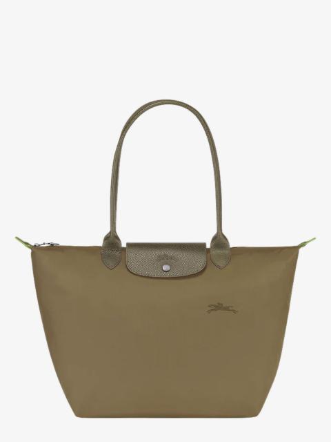 Other Designers Longchamp Paris Le Pliage Green Nylon Shoulder Bag