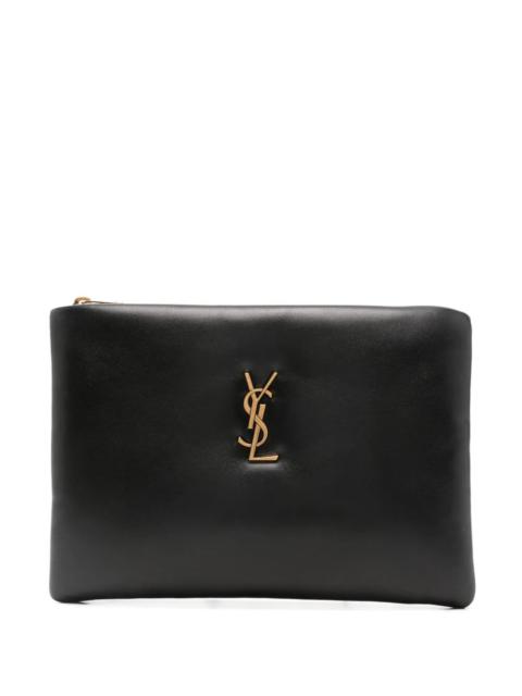 SAINT LAURENT Saint Laurent Women Calypso Small Pouch In Lambskin
