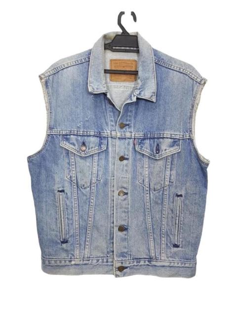 Levi's LEVIS Trucker Denim Vests MADE IN USA