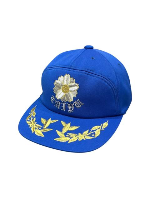 Other Designers Japanese Brand - 🌸Vintage Japan Gothic Floral Gold Embroidery Cap YKK