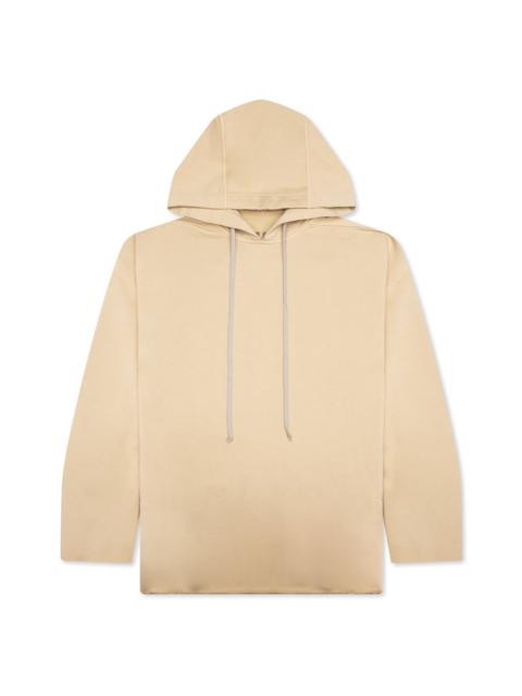 Rick Owens DRKSHDW PETER HOODIE - PEARL/MILK
