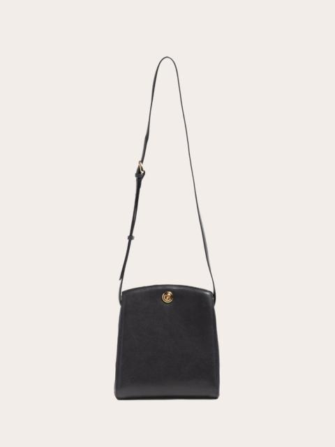 Liffner PUSHLOCK CROSSBODY BAG BLACK
