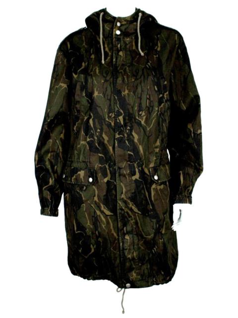 Saint laurent Paris Camouflage Gabardine Anorak