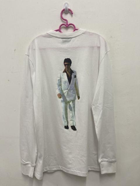 Comme Des Garçons Rare SCARFACE Tony Montana H&M Movie Long Sleeve Shirt