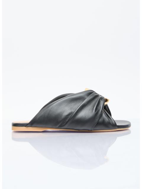 J.W. ANDERSON - Jw Anderson Women Corner Leather Flats