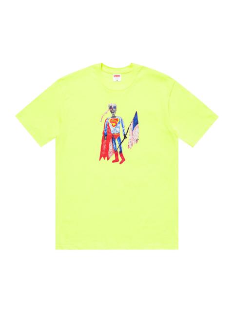 Supreme Supreme Skeleton Tee 'Bright Yellow'