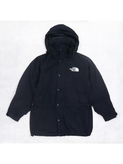 The North Face Vintage 90s THE NORTH FACE Mini Logo Embroidered Bomber Parka Mountain Ski Outdoor Hoodie Jacket