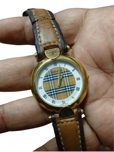 Other Designers Burberry Prorsum - Vintage Burberry gold watch
