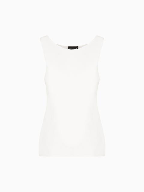 GIORGIO ARMANI Pure silk top