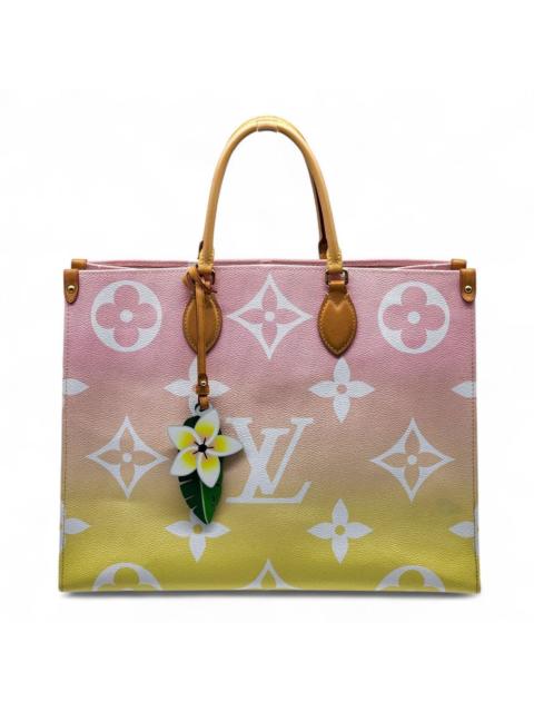 Louis Vuitton OnTheGo Tote By The Pool Monogram Giant GM Pink