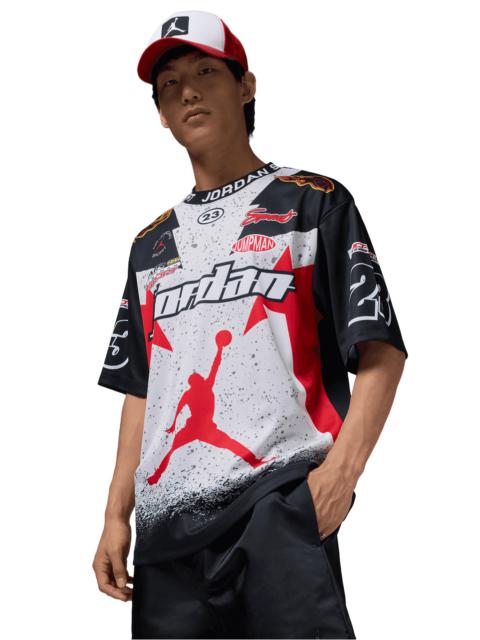 Jordan Jordan Mens Jordan Essentials Statement Motorsport GFX Short Sleeve Top