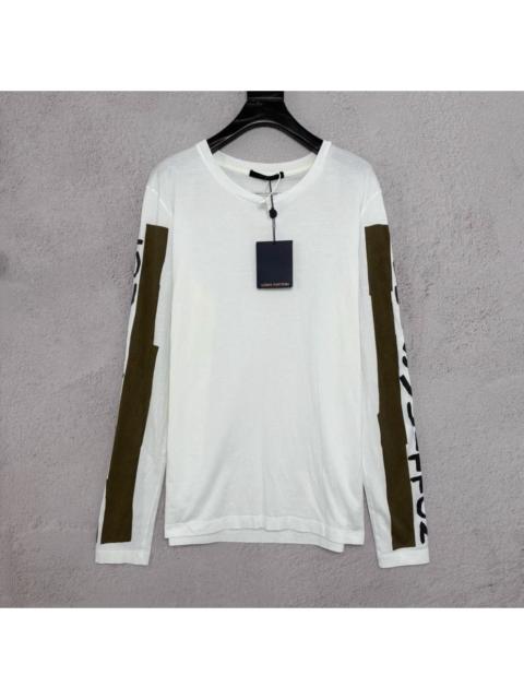 Louis Vuitton Louis Vuitton long-sleeved t-shirt featuring graphic sleeve prints 