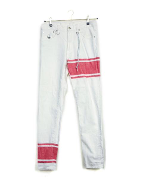 mastermind JAPAN Mastermind Japan Mainline Red White Jeans