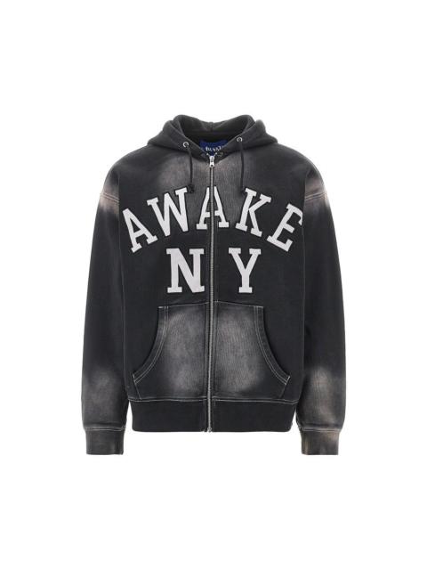 AWAKE NY Awake Ny Collegiate Full-zip Hoodie Black