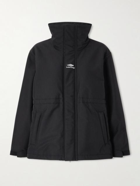 BALENCIAGA Embroidered Padded Ripstop Ski Jacket