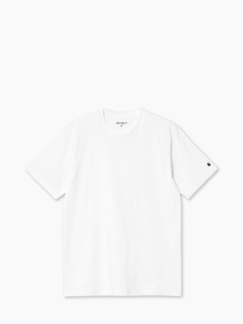 Carhartt CARHARTT WIP S/S BASE T-SHIRT WHITE/BLACK