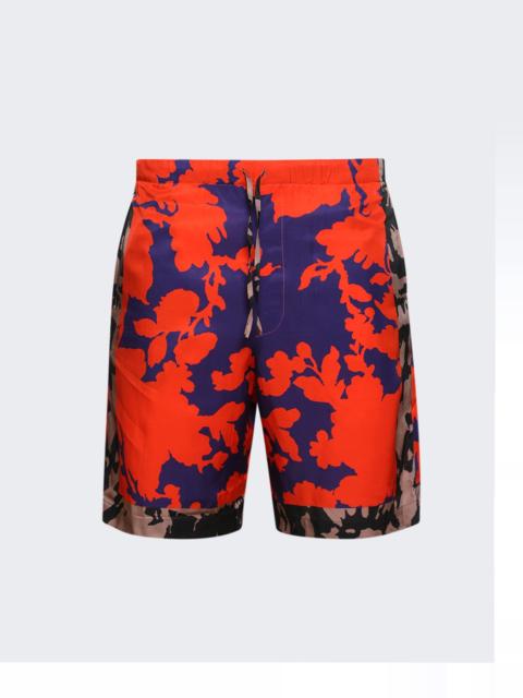 Dries Van Noten Piperi Shorts Vermillion