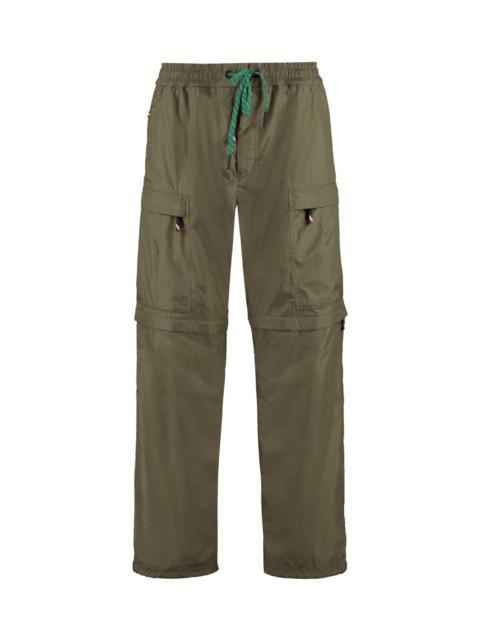 Moncler Grenoble Nylon Cargo Pants