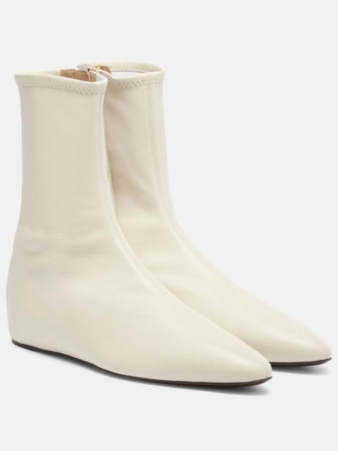 herbert levine All in All 30 leather ankle boots