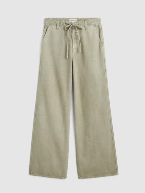 Madewell The Curvy Ultimate Wide-Leg Pant in Airy Denim