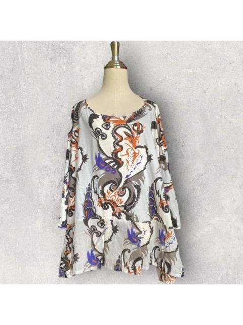 Vivienne Westwood Anglomania Paisley Oversize Blouse