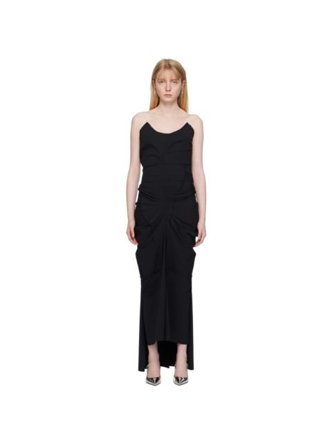 TALIA BYRE Black Bodice Maxi Dress