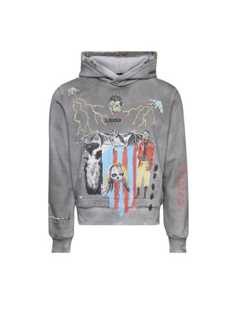 AMIRI Amiri x Wes Lang Blood 38 Hoodie 'Heather Grey'