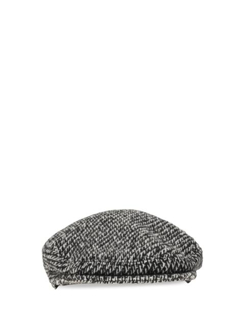 Dolce & Gabbana Dolce & Gabbana Wool-blend Flecked Flat Cap Multicolor