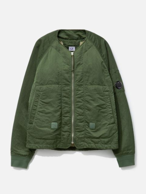 NYLON B LINED BOMBER JACKET