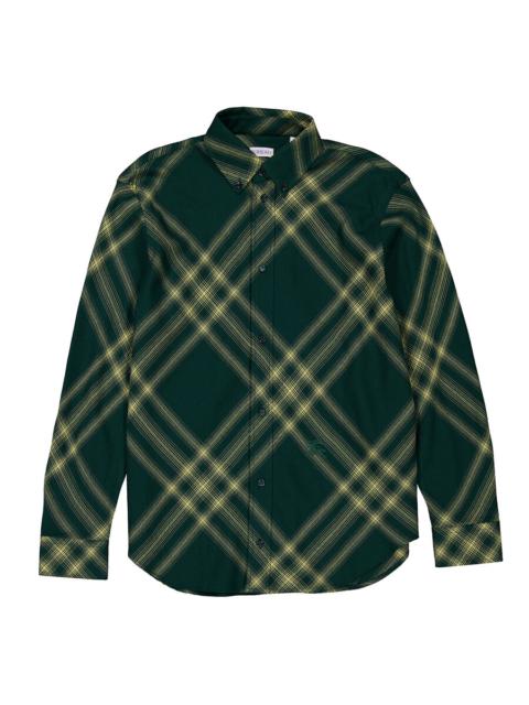 Burberry Burberry Equestrian Knight Check Pattern Shirt