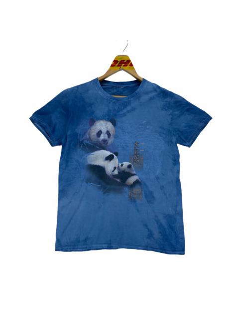 Other Designers Free Nature - Panda Graphic Tie Dye Tee #3332-67
