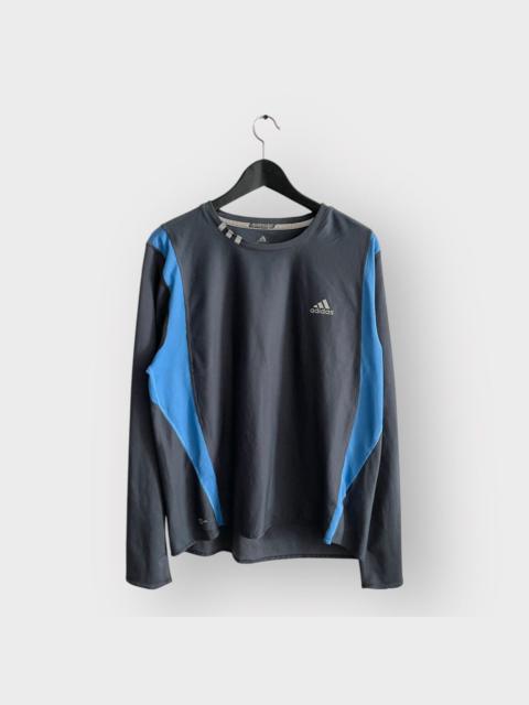 adidas Kiko Vibe! 2000s Adidas Blue Patch LS Tee (L)