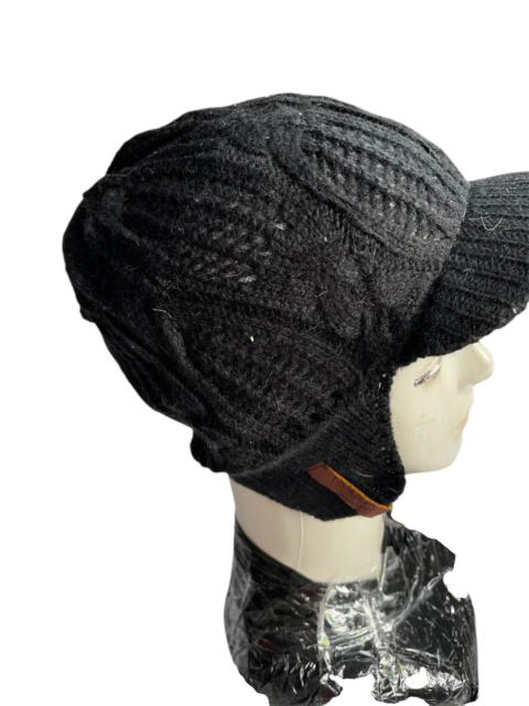 Diesel VINTAGE DIESEL CABLE KNITTED ALT BEANIE HAT