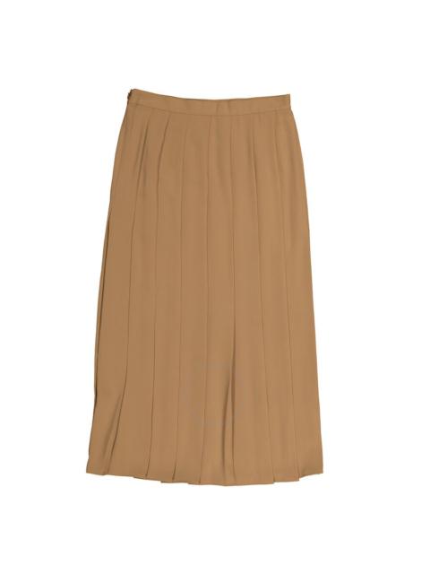 Other Designers Polo Ralph Lauren Large Pleated Midi Skirt