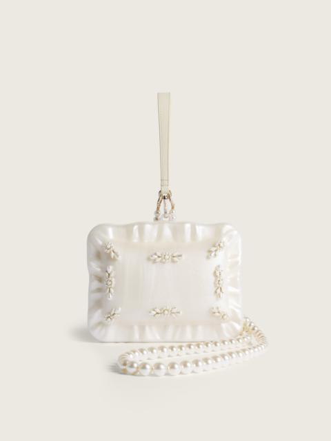Simone Rocha Embellished Pearl Crossbody Pillowcase Bag