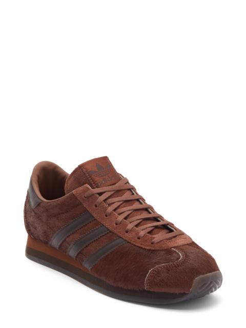 adidas adidas Country Japan Shoe in Brown/dark Brown/gold Metallic at Nordstrom