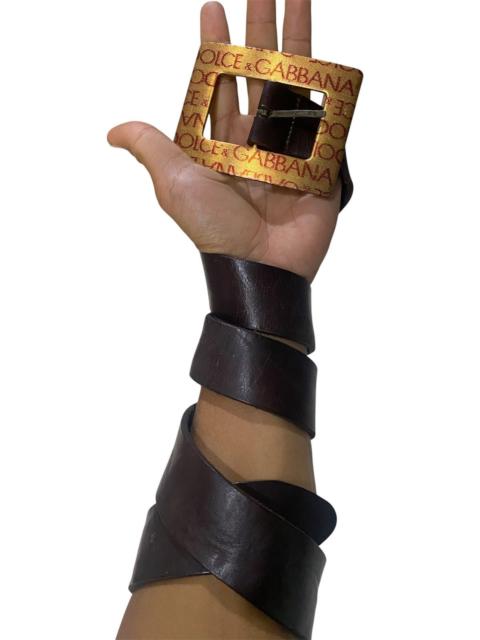 Dolce & Gabbana Dolce & Gabbana Leather Belt Made Italy