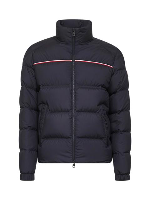 Moncler Blue Bouvaque short down jacket