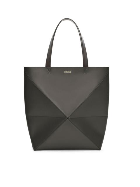 Loewe Loewe Men Puzzle Fold Tote Xl Bag In Polished Calfskin