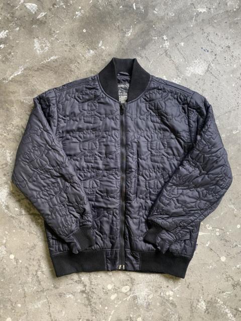 Other Designers Rare Vintage Stussy Monogram Skull Quilted Thermolite Jacket