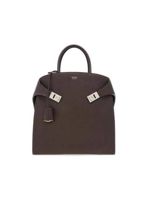 FERRAGAMO Ferragamo Brown Tote Bags Men
