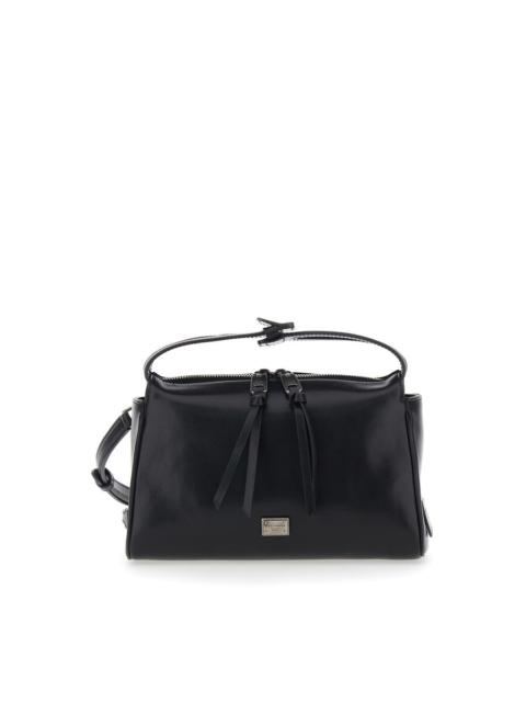 Dolce & Gabbana Dolce & Gabbana Black Leather Vittoria Handbag