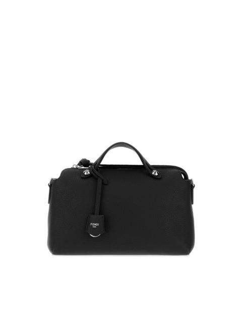 FENDI FENDI By The Way Soft Medium $3000 Black Leather Top Handle