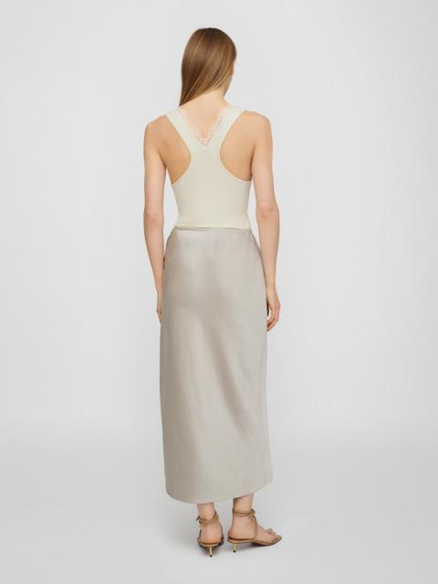 Nanushka Crisp Satin Skirt