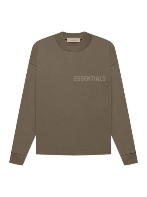ESSENTIALS Fear of God Essentials FW22 Long Sleeve Tee Wood FOG-FW22-478