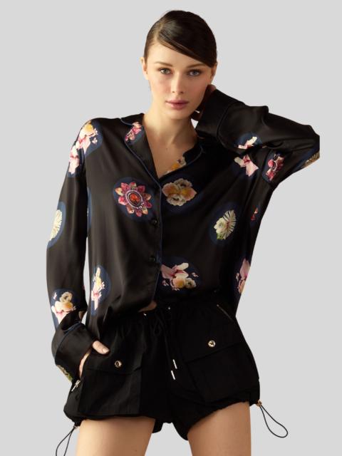 CYNTHIA ROWLEY Cynthia Rowley Nylon Cargo Shorts in Black at Nordstrom