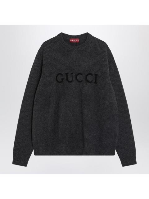 GUCCI Gucci Gray Wool And Cashmere Sweater Men