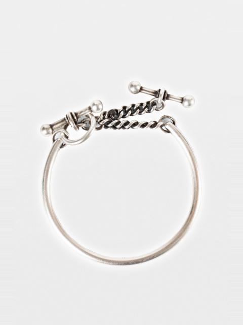 Ann Demeulemeester Naemi Slim Bracelet with Chain