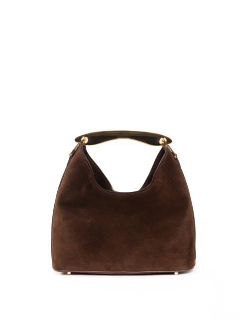 Elleme Small Boomerang Suede Brownie