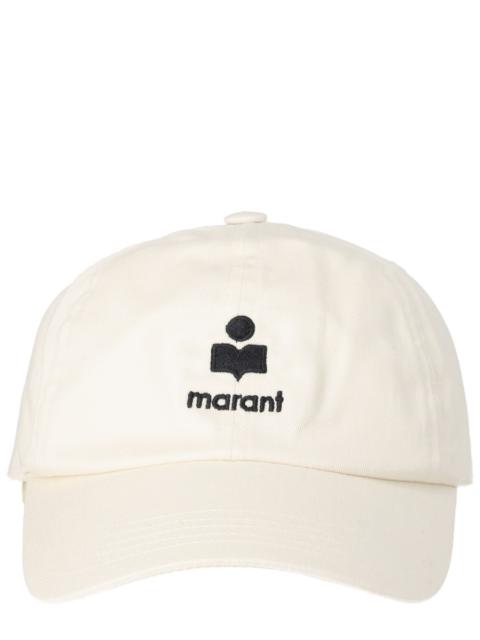 Isabel Marant COTTON TOMAS BASEBALL CAP WITH LOGO